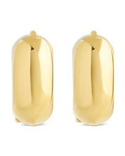 Load image into Gallery viewer, Betina Dual Tone Thick Micro Hoops