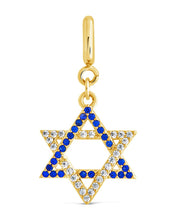 Load image into Gallery viewer, CZ Star of David Charm