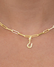 Load image into Gallery viewer, Sterling Silver Horseshoe Charm