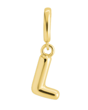 Load image into Gallery viewer, Sterling Silver Initial Charm