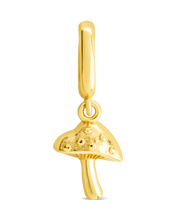 Load image into Gallery viewer, Sterling Silver Mushroom Charm