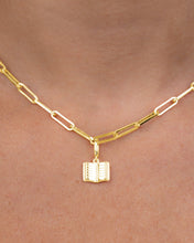 Load image into Gallery viewer, Sterling Silver Book Charm
