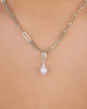 Load image into Gallery viewer, Sterling Silver Baroque Pearl Charm