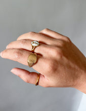 Load image into Gallery viewer, Wildflower Signet Ring