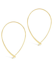 Load image into Gallery viewer, Delicate Threader Hoop Earrings