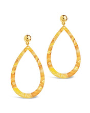 Load image into Gallery viewer, Teardrop Resin Stud Earrings