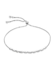 Load image into Gallery viewer, Marquise Cut CZ Slider Bracelet