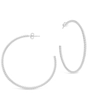 Load image into Gallery viewer, Rope Twist Hoops