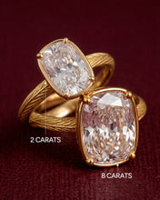 Load image into Gallery viewer, Sterling Silver Mini Elongated Cushion Ring