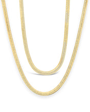 Load image into Gallery viewer, Herringbone Chain Necklace