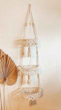 Load image into Gallery viewer, Macrame Hanging Wall Basket