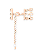 Load image into Gallery viewer, Sterling Silver 3 Layer Necklace Spacer