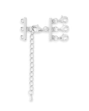 Load image into Gallery viewer, Sterling Silver 3 Layer Necklace Spacer