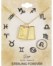 Load image into Gallery viewer, Zodiac Tag Necklace