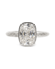 Load image into Gallery viewer, Sterling Silver Elongated Cushion Cocktail Ring 4ct & 8ct
