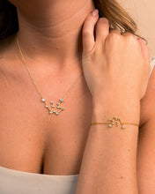 Load image into Gallery viewer, 'When Stars Align' Constellation Necklace and Bracelet Set