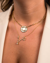 Load image into Gallery viewer, 'When Stars Align' Constellation Necklace & Bold Link Zodiac Necklace Set