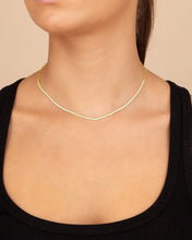 Load image into Gallery viewer, Dani Chain & CZ Tennis Necklace