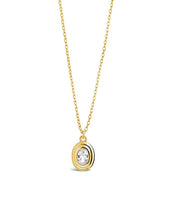 Load image into Gallery viewer, Betsy Oval CZ Pendant Necklace