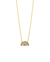 Load image into Gallery viewer, Rainbow CZ Pendant Necklace