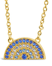 Load image into Gallery viewer, Rainbow CZ Pendant Necklace