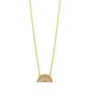 Load image into Gallery viewer, Rainbow CZ Pendant Necklace