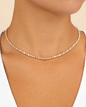 Load image into Gallery viewer, Georgia CZ Tennis Necklace