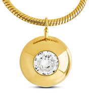 Load image into Gallery viewer, Zora CZ Dome Pendant Necklace