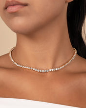 Load image into Gallery viewer, Jadon Adjustable CZ Tennis Necklace