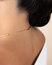 Load image into Gallery viewer, Jadon Adjustable CZ Tennis Necklace