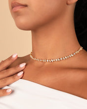 Load image into Gallery viewer, Ellery Adjustable CZ Tennis Necklace