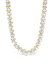 Load image into Gallery viewer, Brette Adjustable CZ Tennis Necklace