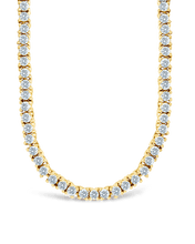 Load image into Gallery viewer, Mirabell Adjustable CZ Tennis Necklace