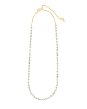 Load image into Gallery viewer, Kite Cut Tennis Necklace