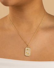 Load image into Gallery viewer, Pave CZ North Star Pendant