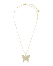 Load image into Gallery viewer, Pave CZ Butterfly Pendant