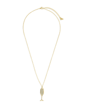 Load image into Gallery viewer, Pave CZ Champagne Flute Pendant