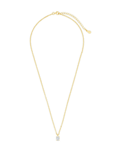 Load image into Gallery viewer, Sterling Silver Oval CZ Prong Set Pendant