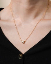 Load image into Gallery viewer, Sterling Silver Heart Bezel Set Pendant