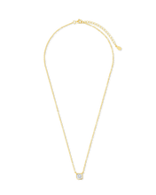 Load image into Gallery viewer, Sterling Silver Asscher Bezel Set Pendant
