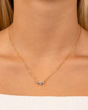 Load image into Gallery viewer, Sterling Silver Robin CZ Necklace