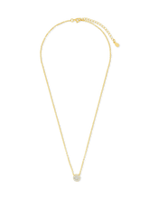 Load image into Gallery viewer, Sterling Silver CZ Disc Pendant