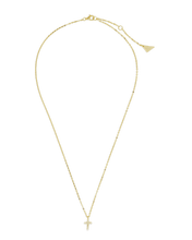 Load image into Gallery viewer, Sterling Silver Sinead Sparkling Cross Pendant
