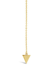 Load image into Gallery viewer, Triple Layer Triangle Drop Chain Necklace