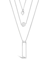 Load image into Gallery viewer, Geometric Multi Layer Necklace