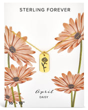 Load image into Gallery viewer, Birth Flower Pendant