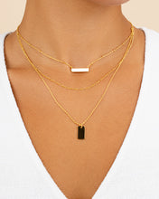 Load image into Gallery viewer, Triple Layered Bar Necklace