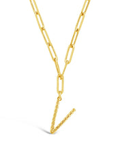 Load image into Gallery viewer, Braided Initial Pendant Necklace