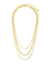 Load image into Gallery viewer, Parisa Layered Chain Necklace