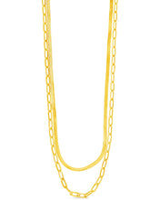 Load image into Gallery viewer, Brinley Layered Chain Necklace